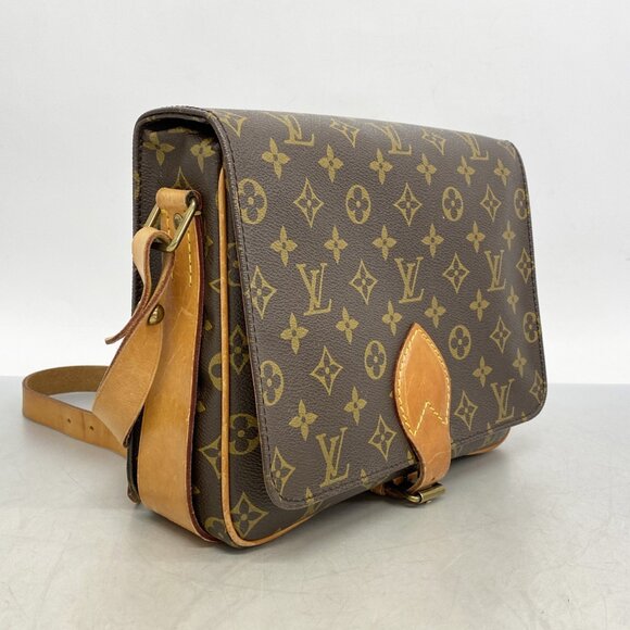 LOUIS VUITTON Brown Monogram Shoulder Bag